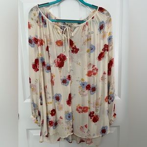 Lucky Brand Floral Blouse